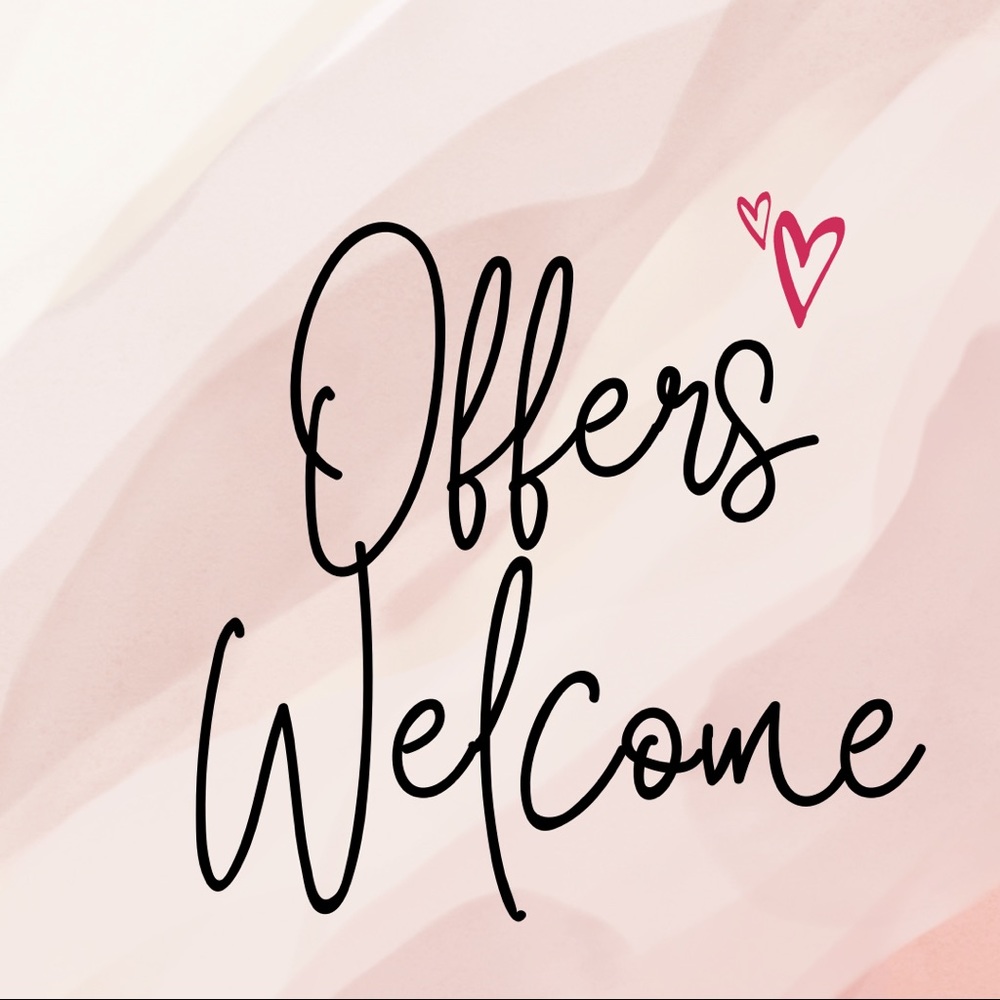 If you love it, Make An offer! 😊✨